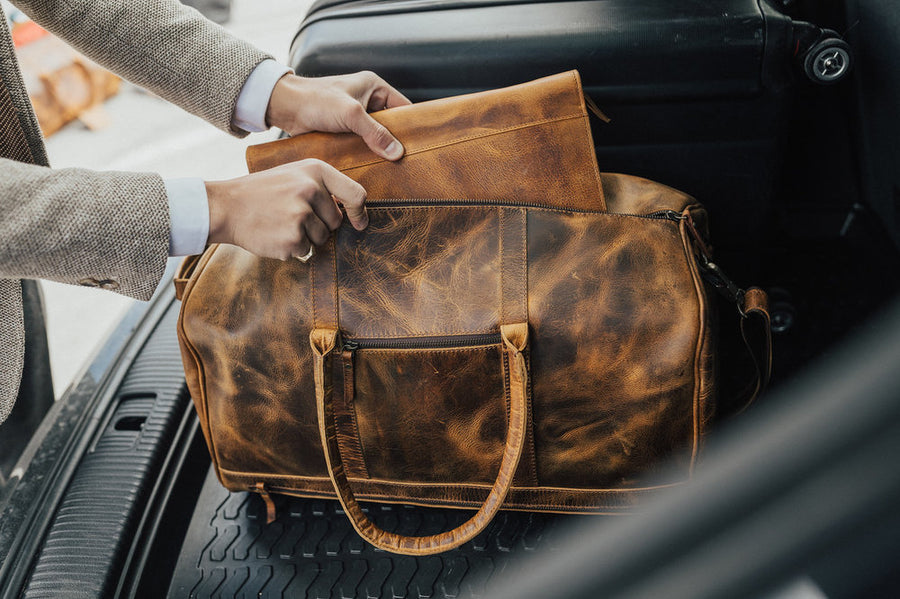 45L Denali Duffel — Antique Brown